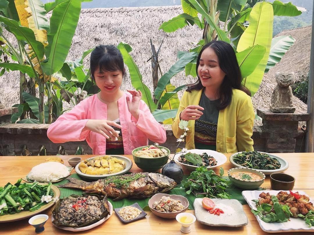 Muong Retreat- Nghi Duong Xanh Trong Bao Tang Van Hoa Nghe Thuat,Hoa Binh Hotell Exteriör bild