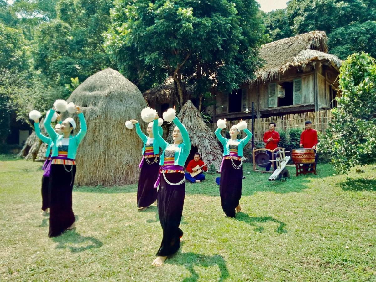 Muong Retreat- Nghi Duong Xanh Trong Bao Tang Van Hoa Nghe Thuat,Hoa Binh Hotell Exteriör bild