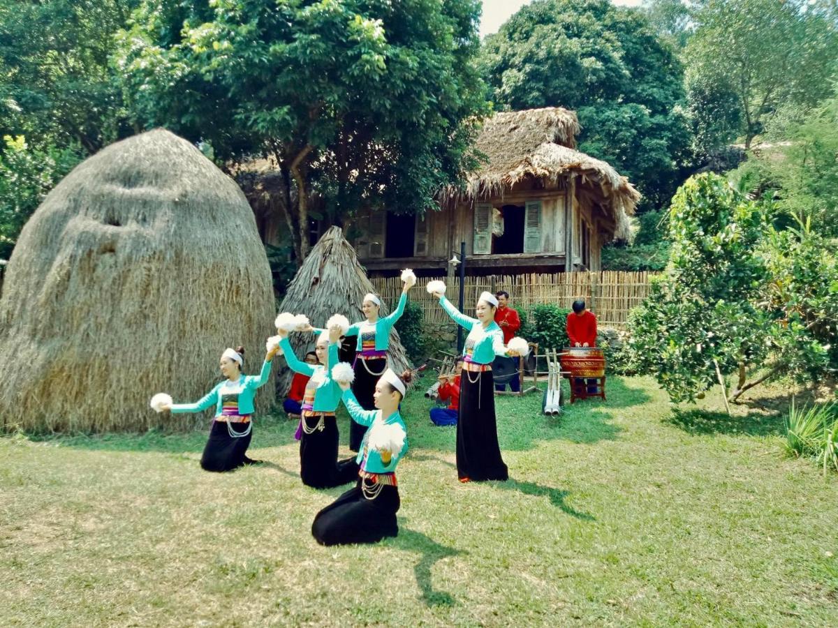 Muong Retreat- Nghi Duong Xanh Trong Bao Tang Van Hoa Nghe Thuat,Hoa Binh Hotell Exteriör bild