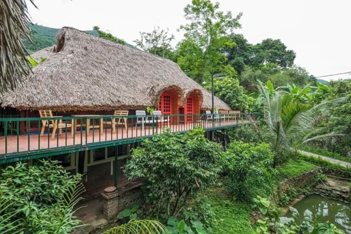 Muong Retreat- Nghi Duong Xanh Trong Bao Tang Van Hoa Nghe Thuat,Hoa Binh Hotell Exteriör bild