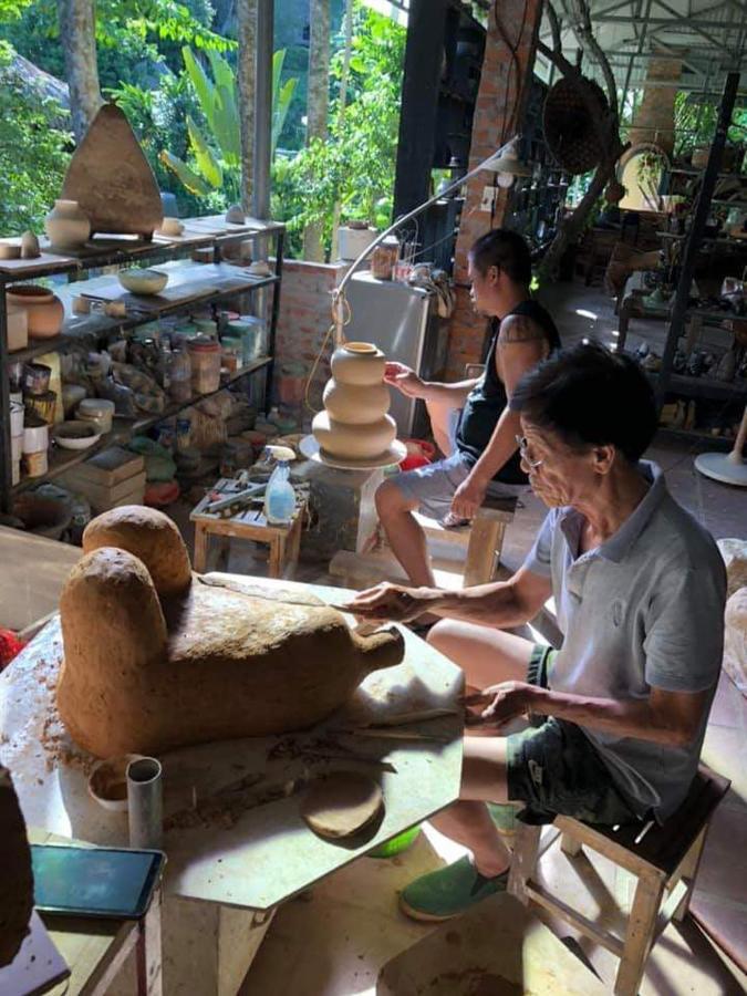 Muong Retreat- Nghi Duong Xanh Trong Bao Tang Van Hoa Nghe Thuat,Hoa Binh Hotell Exteriör bild