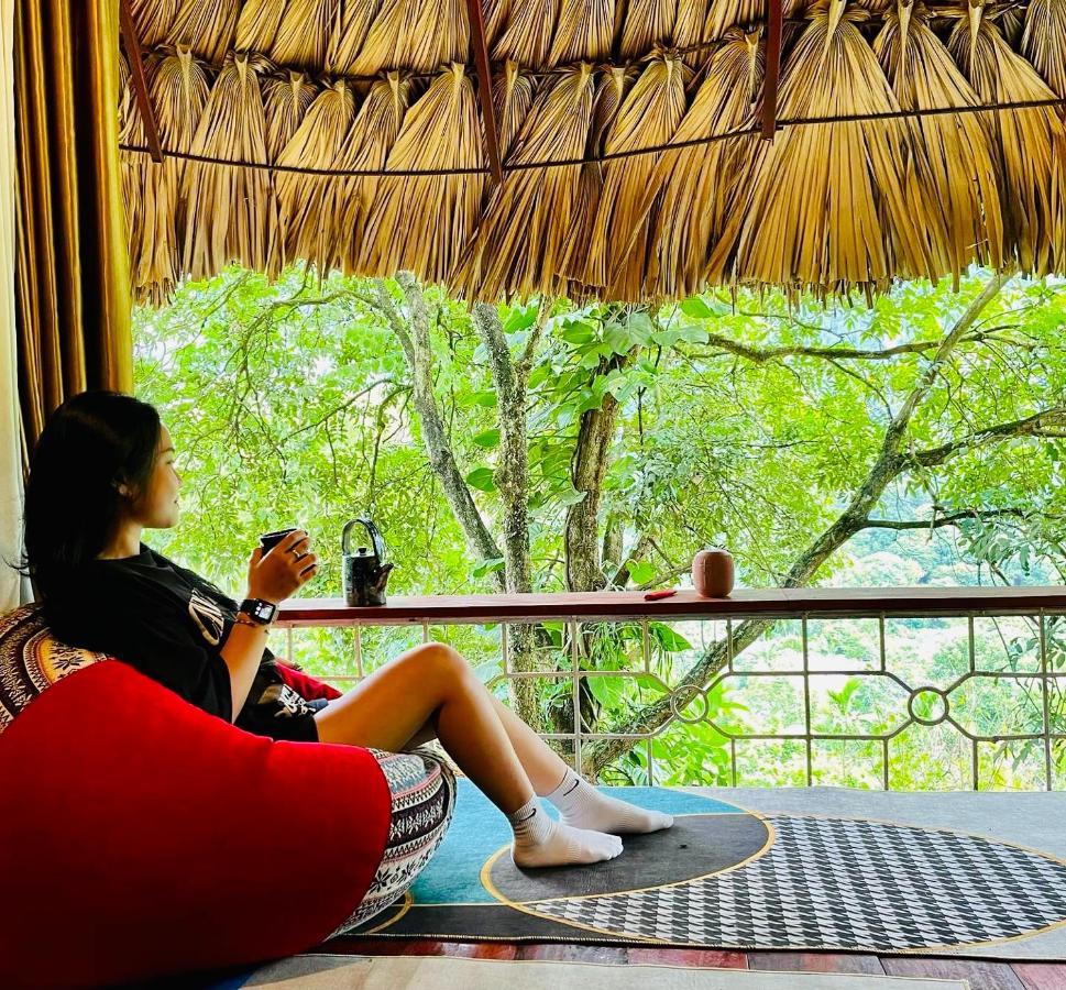 Muong Retreat- Nghi Duong Xanh Trong Bao Tang Van Hoa Nghe Thuat,Hoa Binh Hotell Exteriör bild