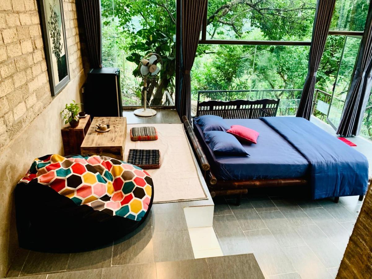 Muong Retreat- Nghi Duong Xanh Trong Bao Tang Van Hoa Nghe Thuat,Hoa Binh Hotell Exteriör bild